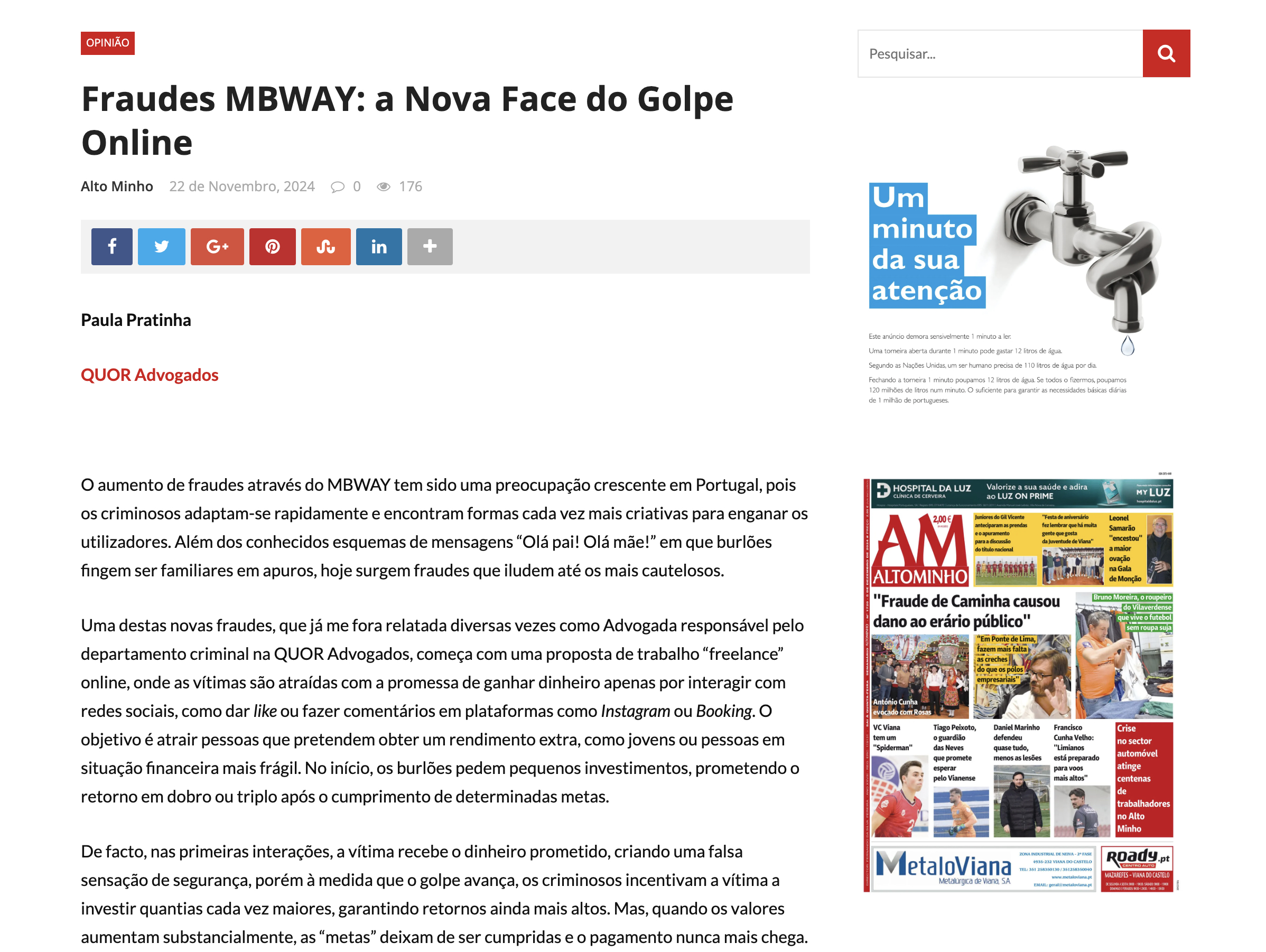 fraudes mbway a nova face do golpe online paula pratinha quor advogados