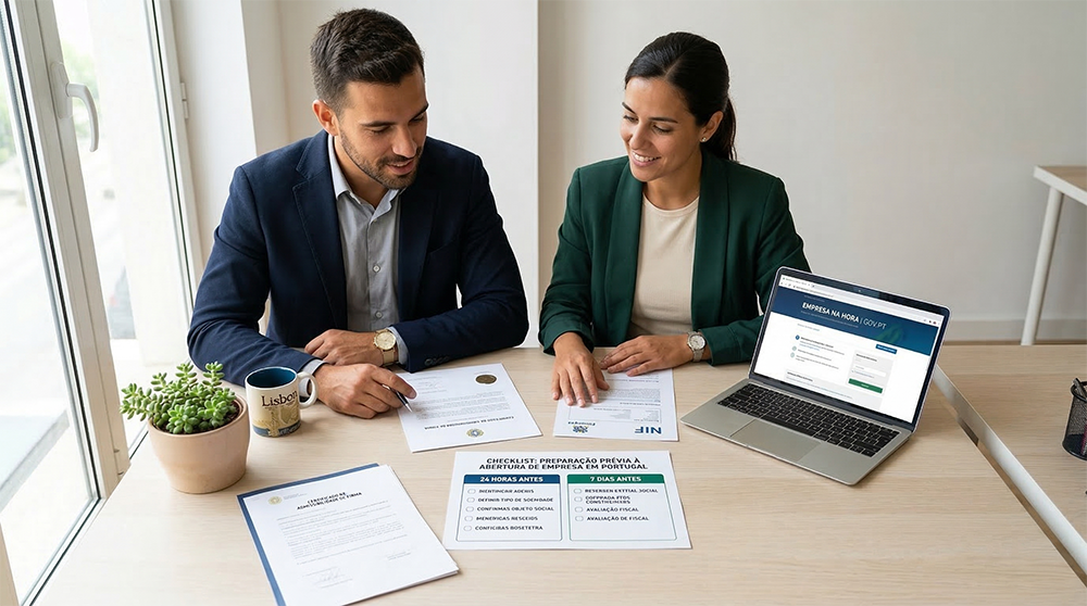 planeamento abertura empresa portugal empreendedores