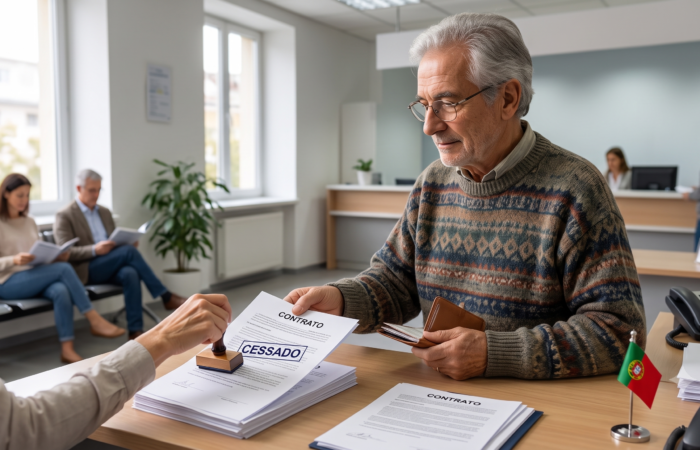 como cessar o contrato de arrendamento nas finanças