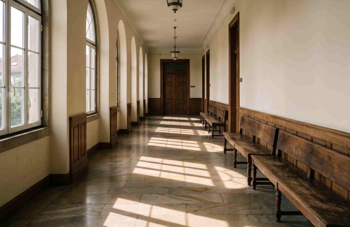 provar assedio trabalho corredor de tribunal